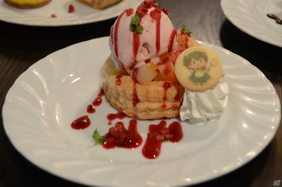 f*fの2人がメイド姿でお出迎え！「バトルガール ハイスクール」コラボカフェ第2弾の店内やコラボメニューを紹介の画像17