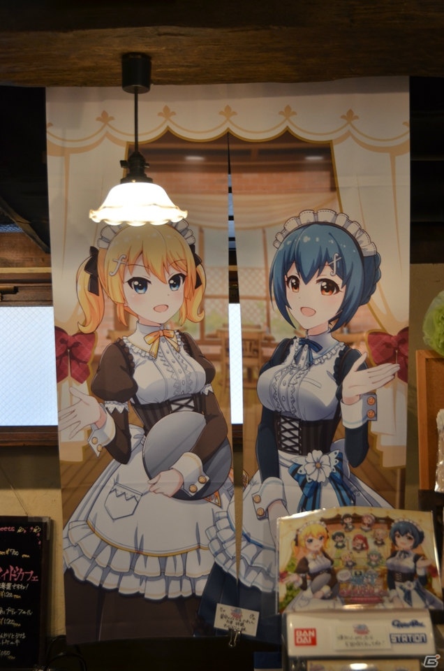 f*fの2人がメイド姿でお出迎え！「バトルガール ハイスクール」コラボカフェ第2弾の店内やコラボメニューを紹介の画像25