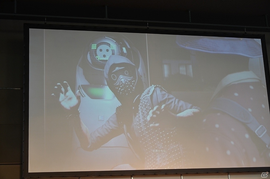 【UBIDAY 2016】合言葉は“ピース（平和）”―Karasuさんによる「ウォッチドッグス2」日本語版の実機プレイも行われたイベントステージをレポートの画像11