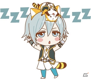 「アイドリッシュセブン」と「ラスカル」がコラボしたキュートなLINEスタンプ「ラスカリッシュセブン」が配信開始！の画像4