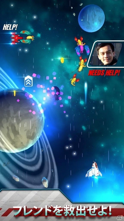 シューティングゲーム「ギャラガ」がスマートフォンで復活！iOS/Android「ギャラガウォーズ」が配信開始の画像6