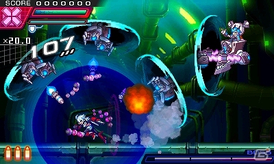3DS「蒼き雷霆 ガンヴォルト 爪」前作のボス・7宝剣が登場する追加DLCの配信が決定！の画像1
