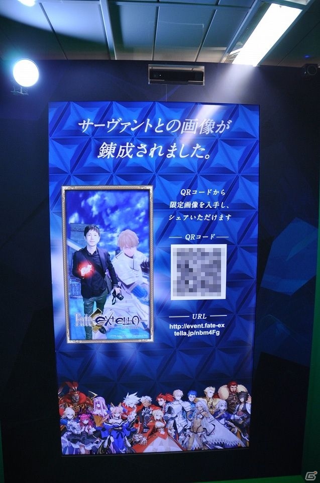 PS4/PS Vita「Fate/EXTELLA」召喚に応じたサーヴァントは誰？新宿駅の特別英霊召喚「サーヴァントミラー」を早速体験！の画像10