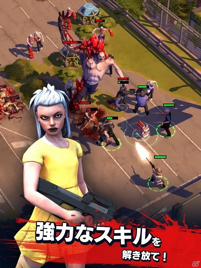 廃墟と化した町で、迫りくるゾンビたちを迎え撃て！「ゾンビ・アナーキー」がiOS/Android向けに配信開始の画像4