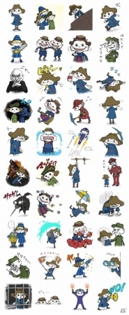 PS4「トゥモローチルドレン」のLINEスタンプが配信開始！脱力系テイストのオリジナルデザインで登場の画像2