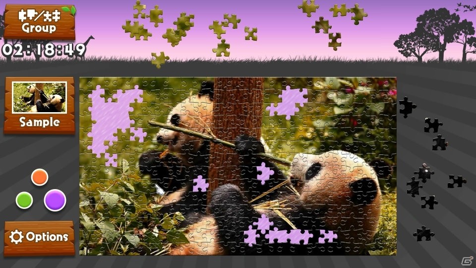 「Wild Animals - Animated Jigsaws」がSteamで全世界に向けて発売―野生動物の動画で遊べるデジタルジグソーパズルの画像3