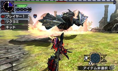 3DS「モンスターハンターダブルクロス」大剣とブレイヴスタイルの相性は良好、では操虫棍は？メディア体験会プレイレポートの画像13