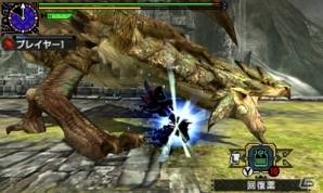 3DS「モンスターハンターダブルクロス」ブレイヴスタイルの紹介映像が3日間連続で公開！攻防の分岐となる“納刀継続”をチェックの画像14