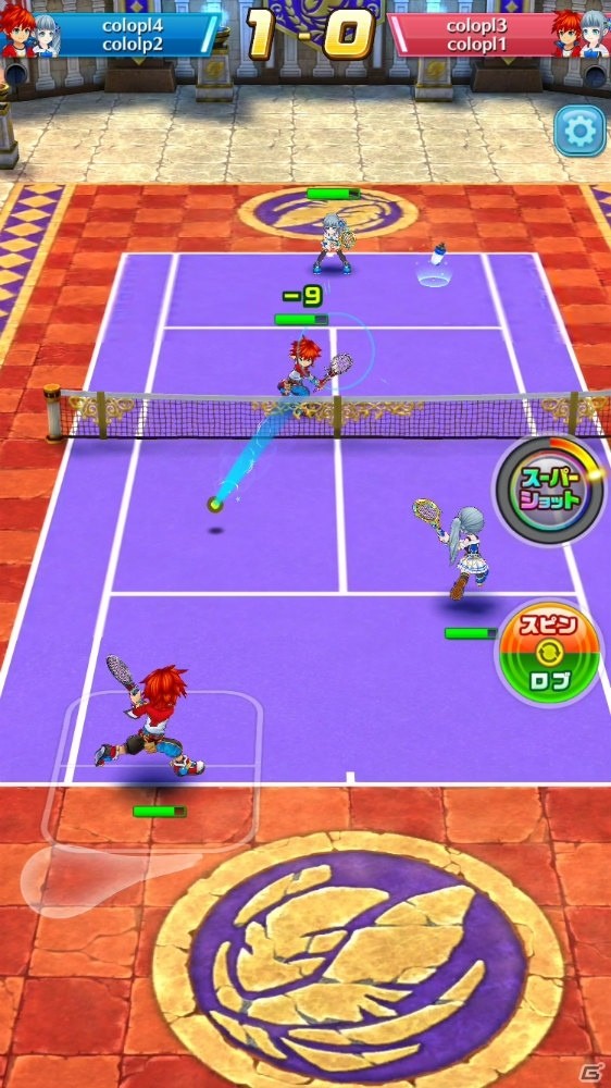 iOS/Android「白猫テニス」にダブルスのランダムマッチング機能「おまかせペア」が導入！の画像4