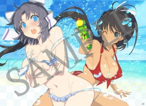 PS4「閃乱カグラ PEACH BEACH SPLASH」に「NewWave Gバースト」より総司、夕焼、麗王が参戦！店舗別購入特典イラスト完成版も公開の画像15