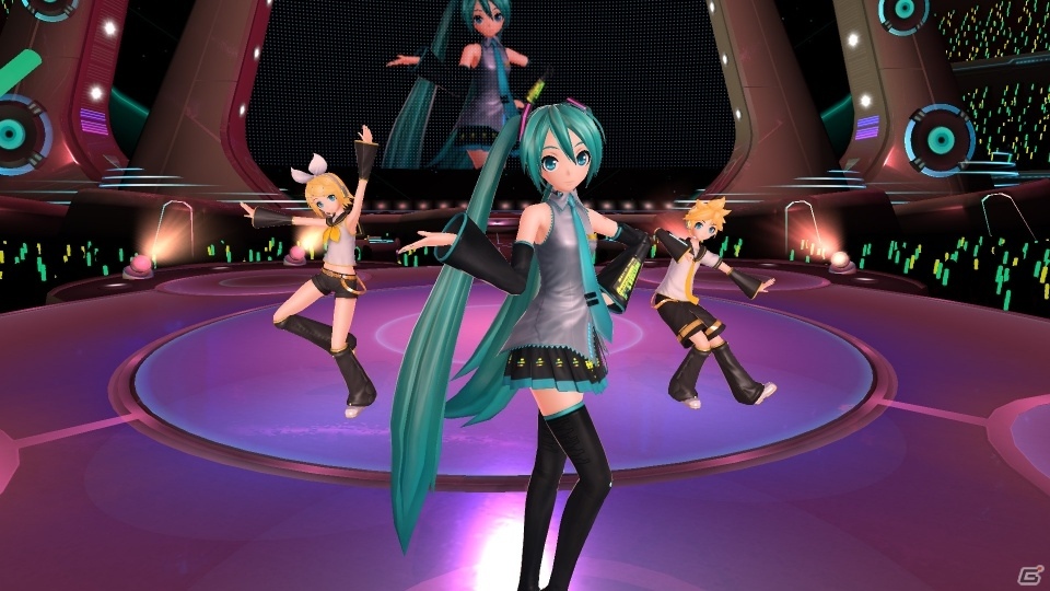 PS VR「初音ミク VRフューチャーライブ」リン、レン、ルカが加わった2nd Stageが本日配信！3rd Stageの配信日も決定の画像1