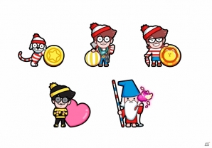 「LINE POP2」と「ウォーリーをさがせ！」のコラボレーションが開始！コラボレーション限定LINEスタンプや限定ミニモンが登場の画像2