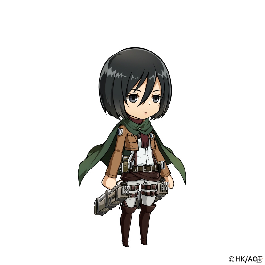 iOS/Android「あっきのじかん」ミカサのキャラクタークエストが楽しめる「進撃の巨人」コラボが開始！の画像3