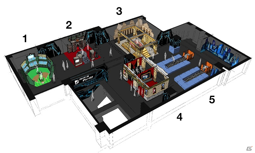 グリー、アドアーズによるVRエンターテインメント施設「VR PARK TOKYO」にマルチプレイVRゲームが新設の画像3