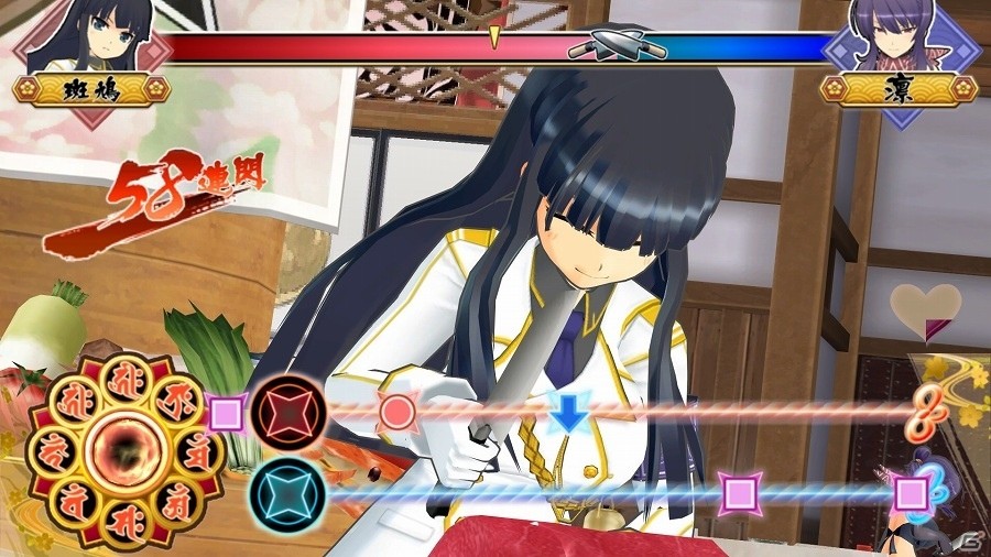 「デカ盛り 閃乱カグラ」がFull HDに！全破壊を超える女体盛りが解禁されたSteam版「Senran Kagura Bon Appetit！」が本日配信の画像4