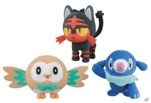 「ポケットモンスター サン・ムーン」新ポケモンのぬいぐるみが11月22日よりアミューズメント施設に登場！の画像3