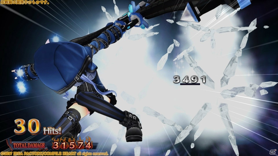 60fps、1080pで表現されたPC版「フェアリーフェンサー エフ ADVENT DARK FORCE」がSteamにて2017年春に配信決定！の画像7