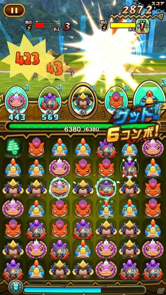 遊びごたえのあるパズルゲームに！演出にも注目の「オトモンドロップ モンスターハンター ストーリーズ」プレイレポートの画像14