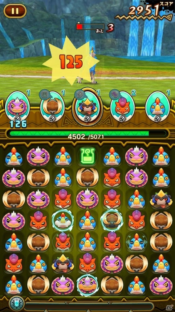 遊びごたえのあるパズルゲームに！演出にも注目の「オトモンドロップ モンスターハンター ストーリーズ」プレイレポートの画像16