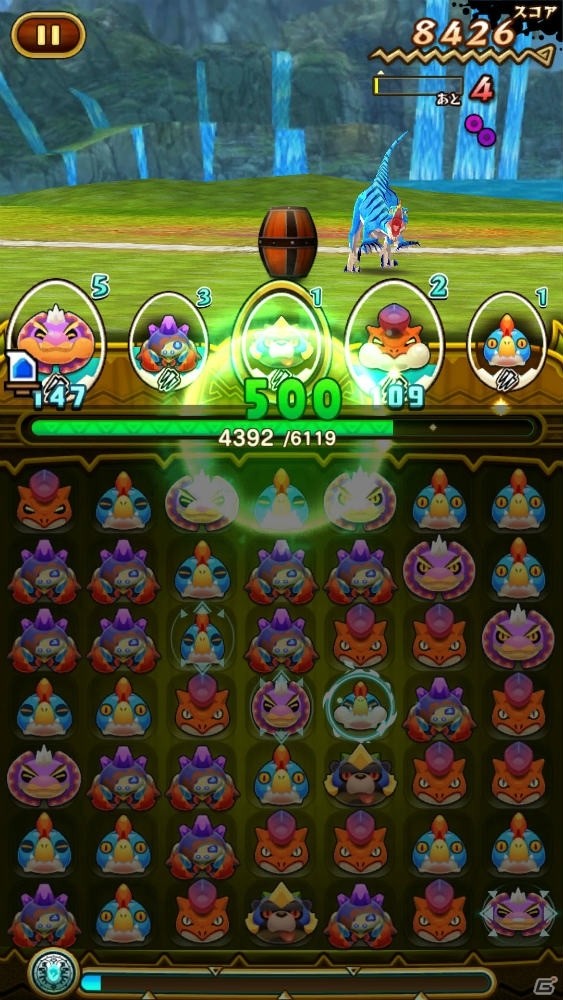 遊びごたえのあるパズルゲームに！演出にも注目の「オトモンドロップ モンスターハンター ストーリーズ」プレイレポートの画像17