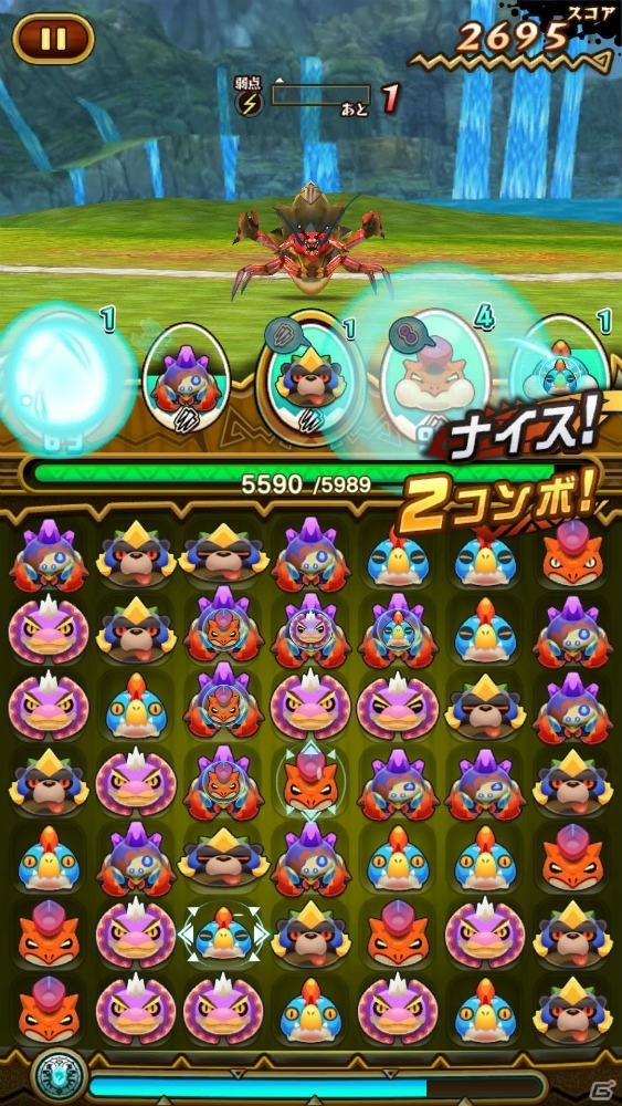 遊びごたえのあるパズルゲームに！演出にも注目の「オトモンドロップ モンスターハンター ストーリーズ」プレイレポートの画像20