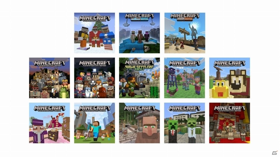 「マインクラフト」コラボモデルのPlayStation Vitaが数量限定で発売決定！ポーチやBOX、DLC13種もセットにの画像6