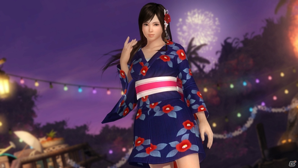 PS4/Xbox One/PC版「DEAD OR ALIVE 5 Last Round」花がらでアレンジされたハッピー浴衣コスチュームが配信開始！の画像11