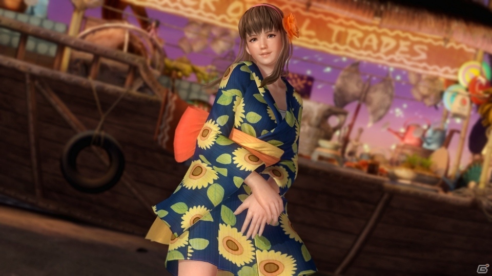 PS4/Xbox One/PC版「DEAD OR ALIVE 5 Last Round」花がらでアレンジされたハッピー浴衣コスチュームが配信開始！の画像13