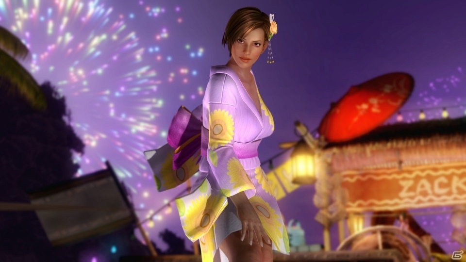 PS4/Xbox One/PC版「DEAD OR ALIVE 5 Last Round」花がらでアレンジされたハッピー浴衣コスチュームが配信開始！の画像19