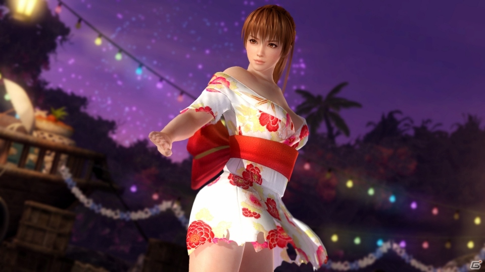 PS4/Xbox One/PC版「DEAD OR ALIVE 5 Last Round」花がらでアレンジされたハッピー浴衣コスチュームが配信開始！の画像2