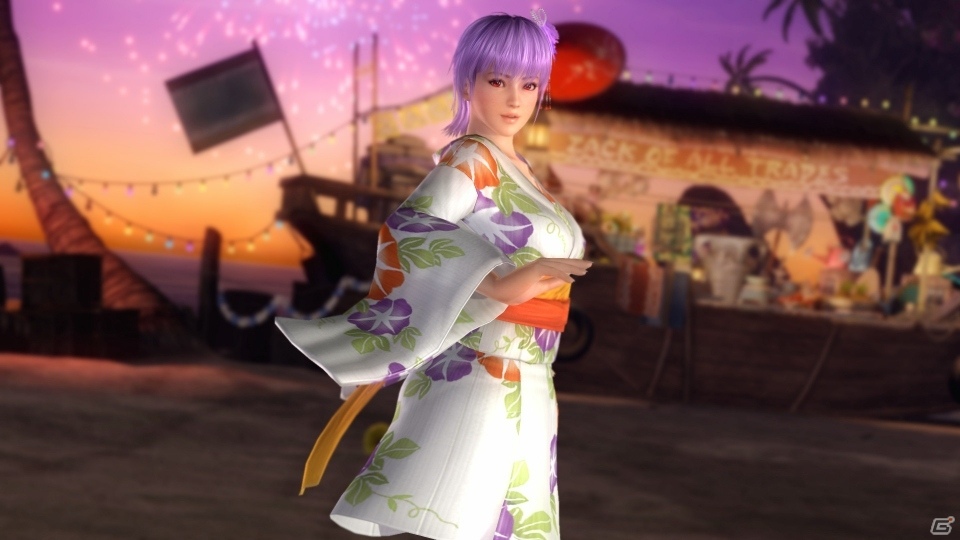 PS4/Xbox One/PC版「DEAD OR ALIVE 5 Last Round」花がらでアレンジされたハッピー浴衣コスチュームが配信開始！の画像3