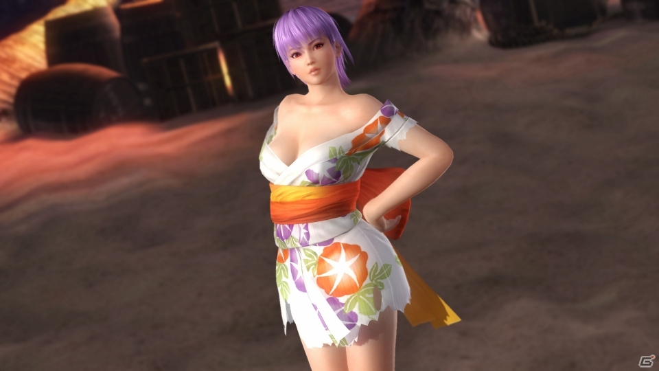 PS4/Xbox One/PC版「DEAD OR ALIVE 5 Last Round」花がらでアレンジされたハッピー浴衣コスチュームが配信開始！の画像4