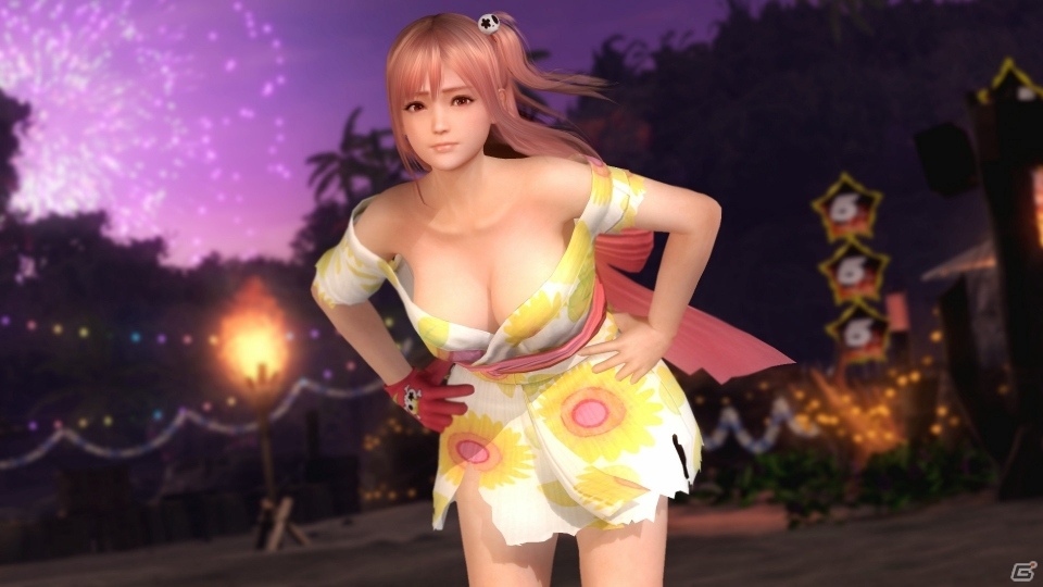 PS4/Xbox One/PC版「DEAD OR ALIVE 5 Last Round」花がらでアレンジされたハッピー浴衣コスチュームが配信開始！の画像8