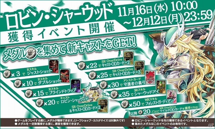 AC「Wonderland Wars」範囲外から敵を仕留める新キャスト「ロビン・シャーウッド」が本日より参戦！の画像8