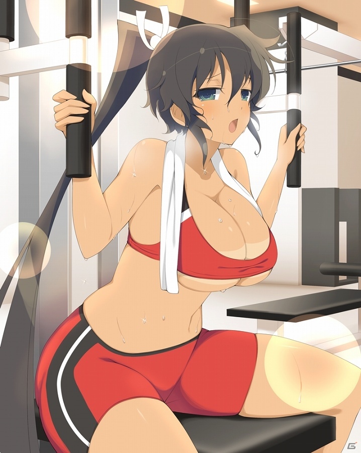 「閃乱カグラ NewWave Gバースト」PBSコラボキャンペーン第2弾！イベント「最新ジムで目指せ！理想のボディライン」が開催の画像10