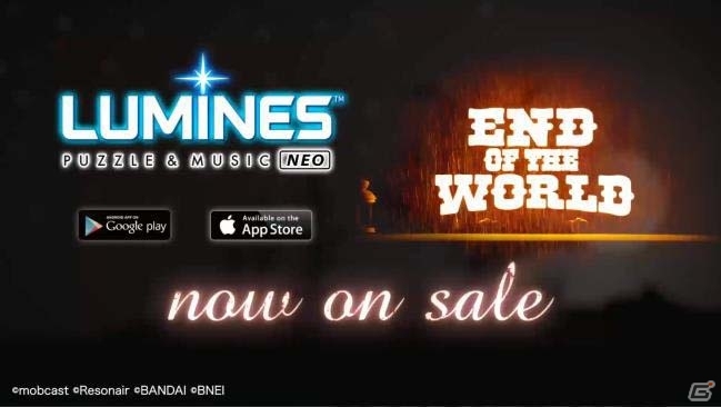 iOS版「LUMINES パズル＆ミュージック」にて「SEKAI NO OWARI PACK」が配信！サイン入りグッズが当たるキャンペーンも実施決定の画像2