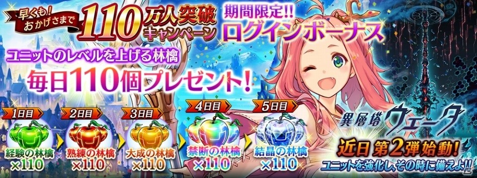 iOS/Android「誰ガ為のアルケミスト」110万人突破記念キャンペーンが実施中！新ジョブ「ネクロマンサー」も登場の画像4