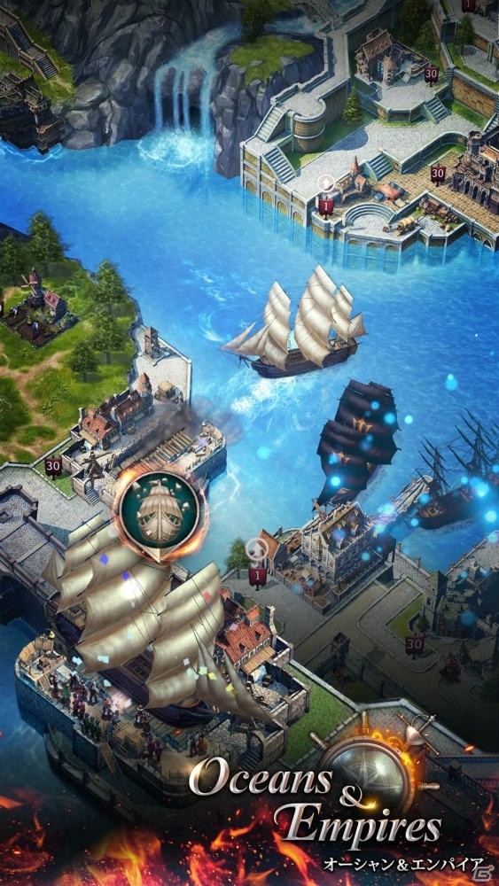 海洋戦略SLG「オーシャン＆エンパイア」がiOS/Android向けに配信開始！の画像3