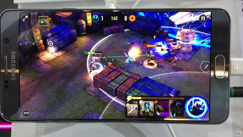【G-STAR 2016】「Star Wars: Force Arena」や「Lineage II: Revolution」を出展した「netmarble」ブースをレポートの画像3