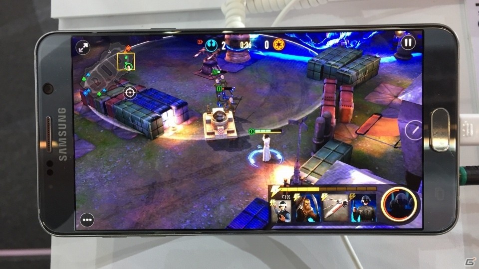 【G-STAR 2016】「Star Wars: Force Arena」や「Lineage II: Revolution」を出展した「netmarble」ブースをレポートの画像5