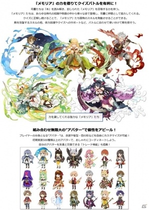 iOS/Android「協力クイズRPG マギメモ」が配信開始！最大4人での協力プレイが楽しめる、バトルがクイズのRPGの画像6