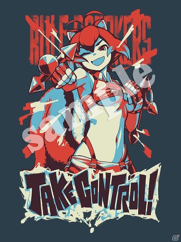 アークシステムワークス公式グッズショップにて「BLAZBLUE」のEighty Sixed製Tシャツが販売開始！の画像2