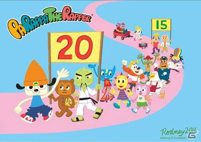 懐かしのゲームも体験できる「ゲーム20周年＆アニメ15周年パラッパラッパー アニバーサリーフェス」が12月4日より開催！の画像1