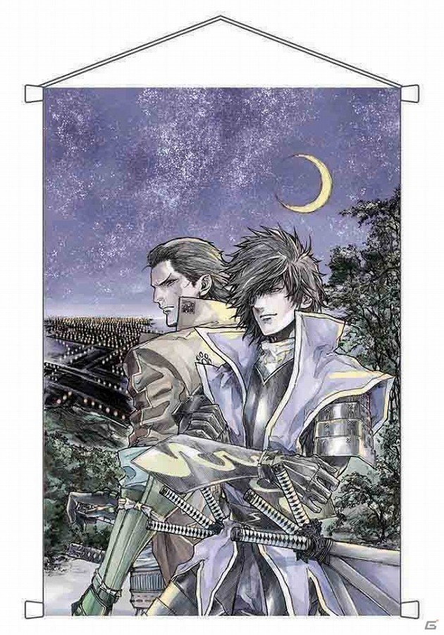 「戦国BASARA」吉原基貴氏の描き下ろしイラストを使用したB2タペストリーが発売決定！の画像3