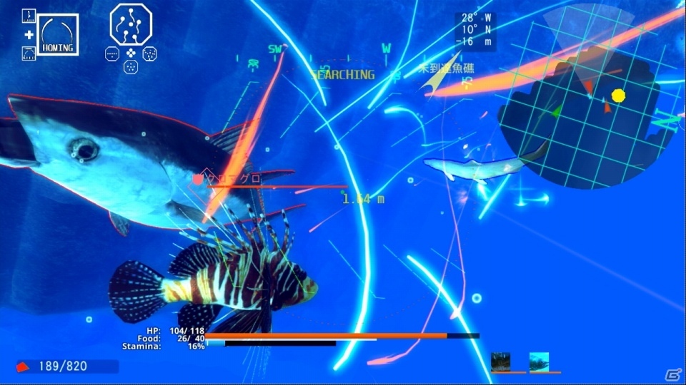 魚やカニが光線を放って戦うアクションシューティング「ACE OF SEAFOOD」Wii U版が11月30日に配信決定！の画像2