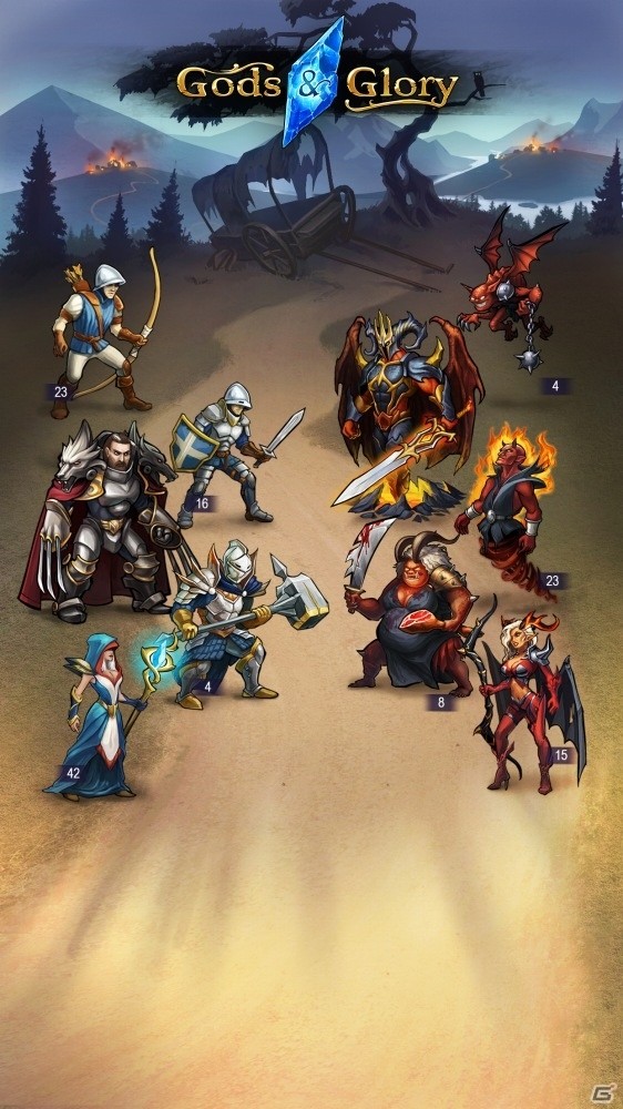 iOS/Android「Gods＆Glory」が配信開始！帝国を築き、指揮していくモバイルストラテジーMMOの画像2