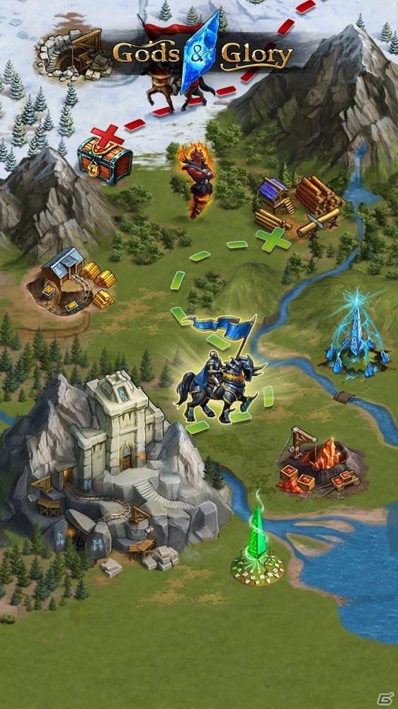 iOS/Android「Gods＆Glory」が配信開始！帝国を築き、指揮していくモバイルストラテジーMMOの画像4