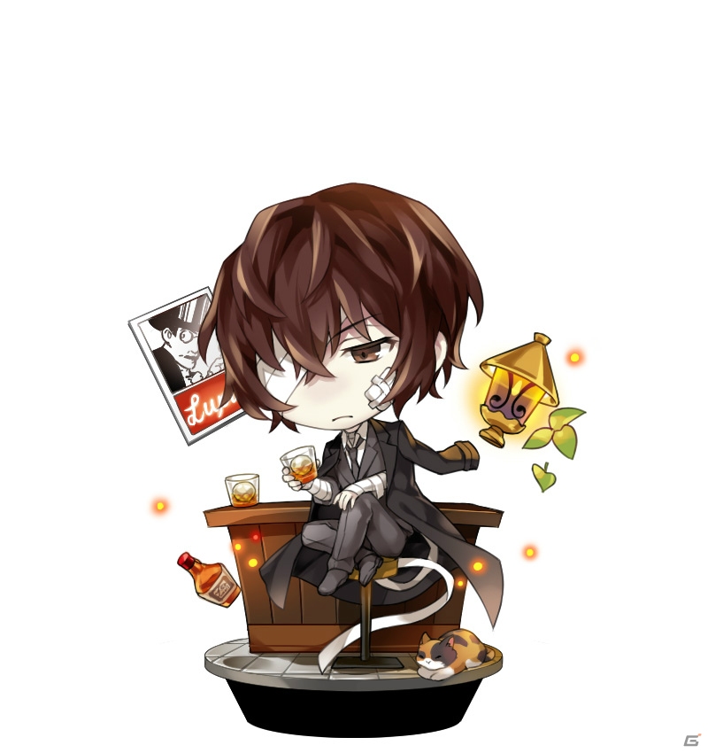 iOS/Android「ラヴヘブン」アニメ「文豪ストレイドッグス」コラボイベント「黒の時代編」が11月24日より開催！の画像2
