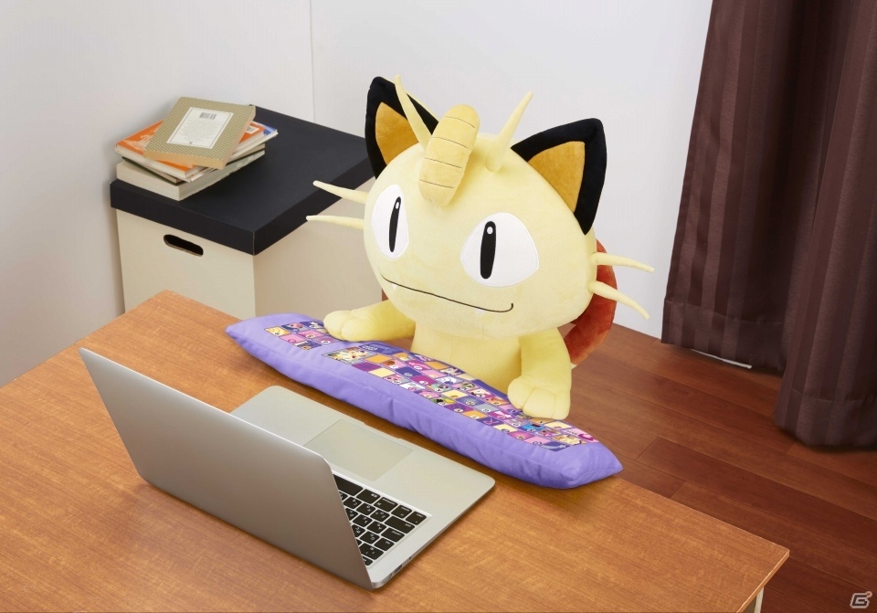 「ポケットモンスター」ニャースのぬいぐるみ型PCクッションが登場！本日より予約受付がスタートの画像2