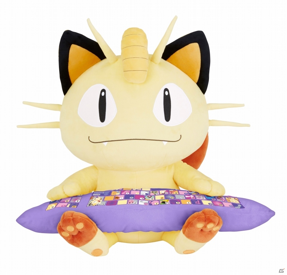 「ポケットモンスター」ニャースのぬいぐるみ型PCクッションが登場！本日より予約受付がスタートの画像5